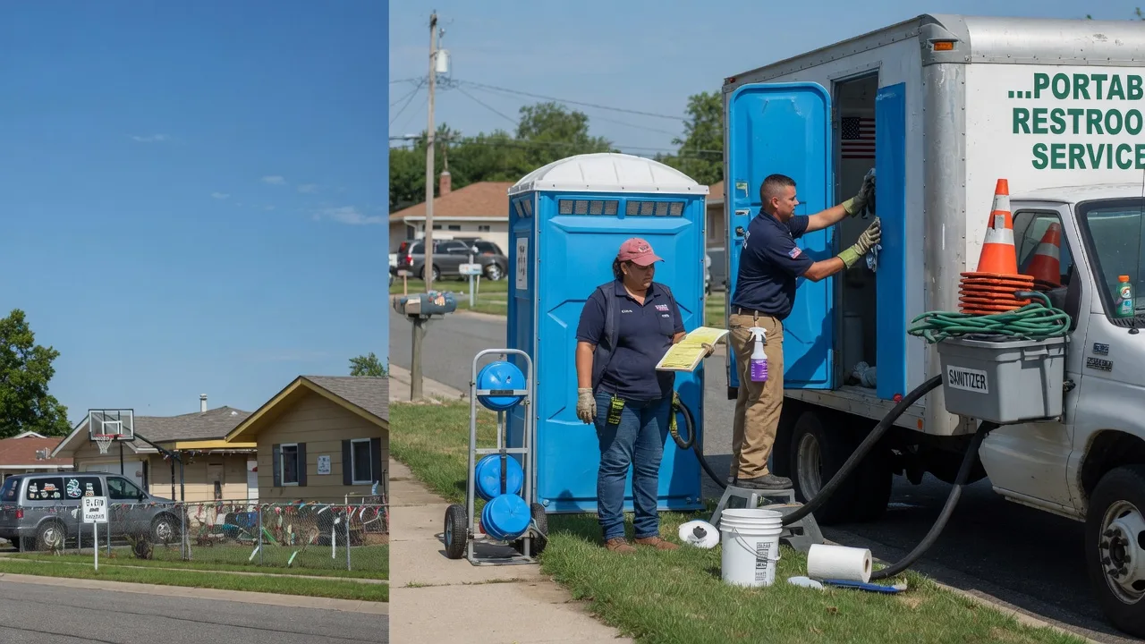 Portable Toilet Rental in Thornton, IA near me